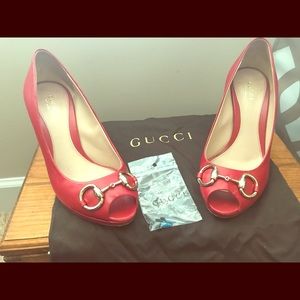 Gucci red heels